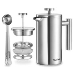 french press double wall for sale