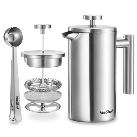 french press double wall for sale