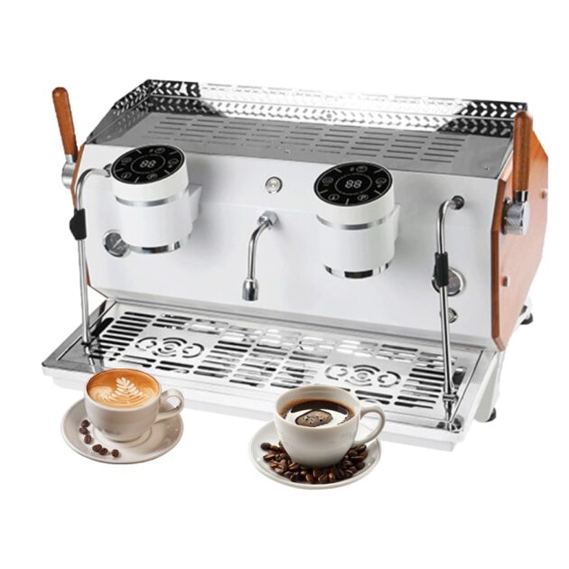 Double group commercial espresso coffee machine for sale in Kenya