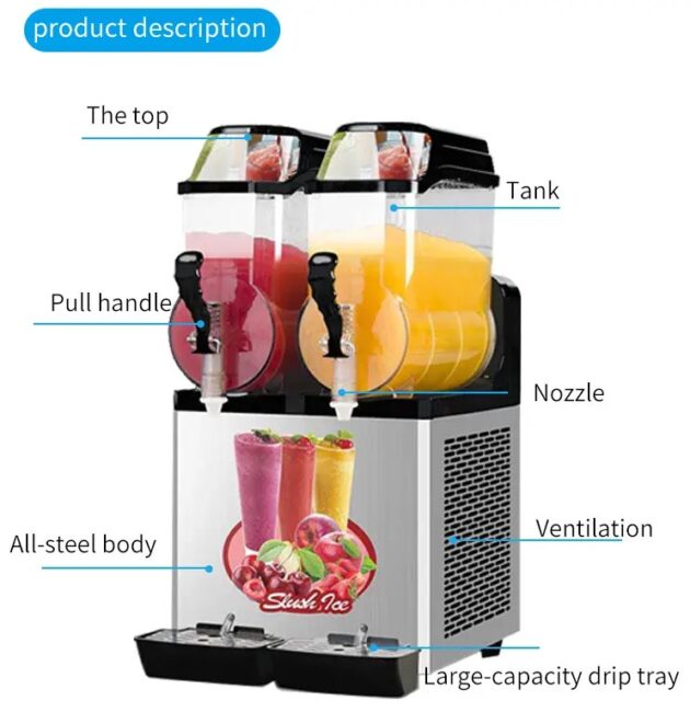 Slush Machine for Sale in Kenya product description