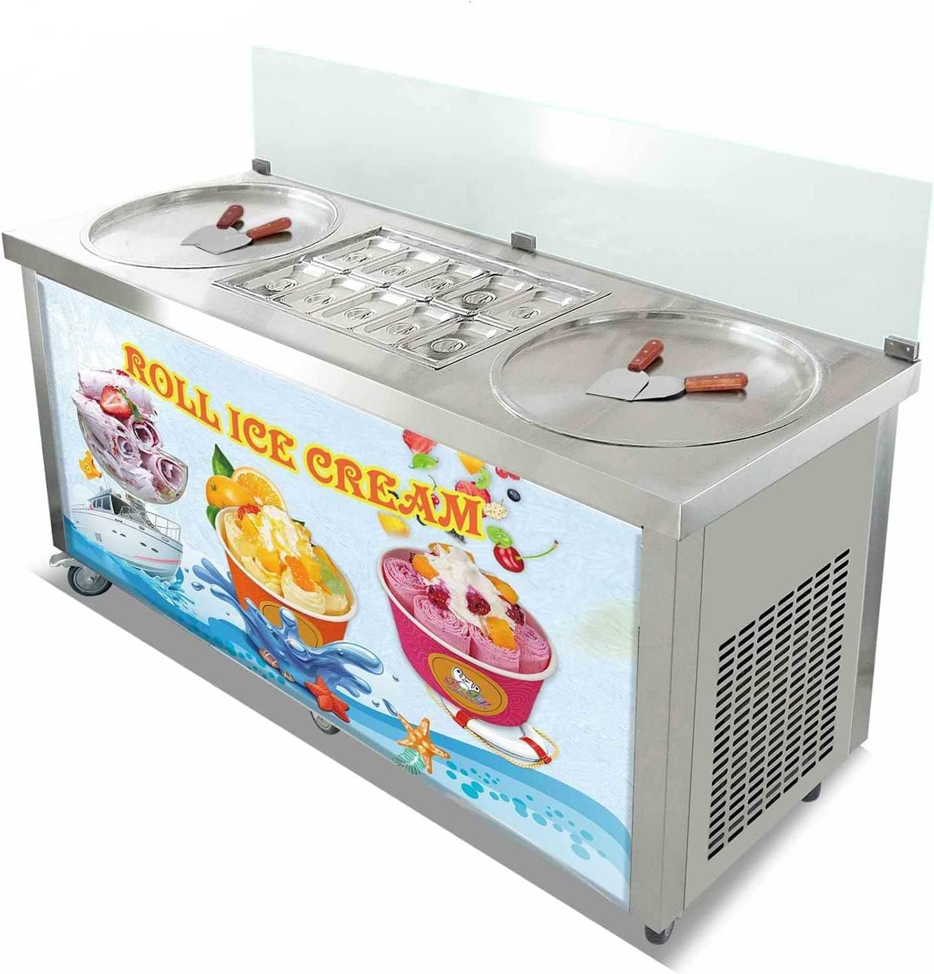 Fry Ice Cream Roll Machines - Image 5